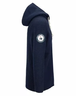 Amundsen Sports Sweaters^Boiled Hoodie Laced 590 Faded Navy