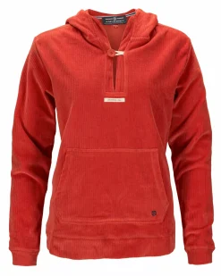 Amundsen Sports Sweaters^Comfy Cord Hood 165 Red Clay