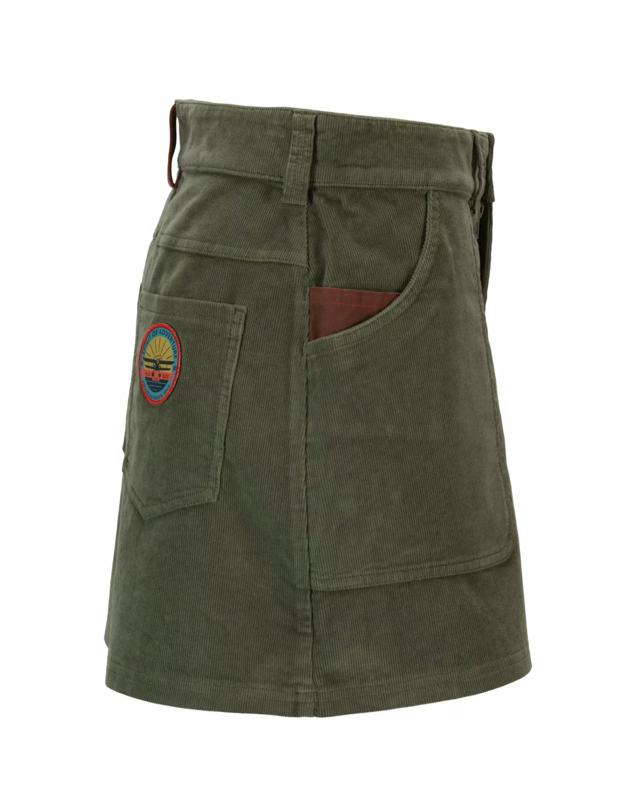 Amundsen Sports Skirts^Concord G.Dyed Skirt 407 Olive Ash