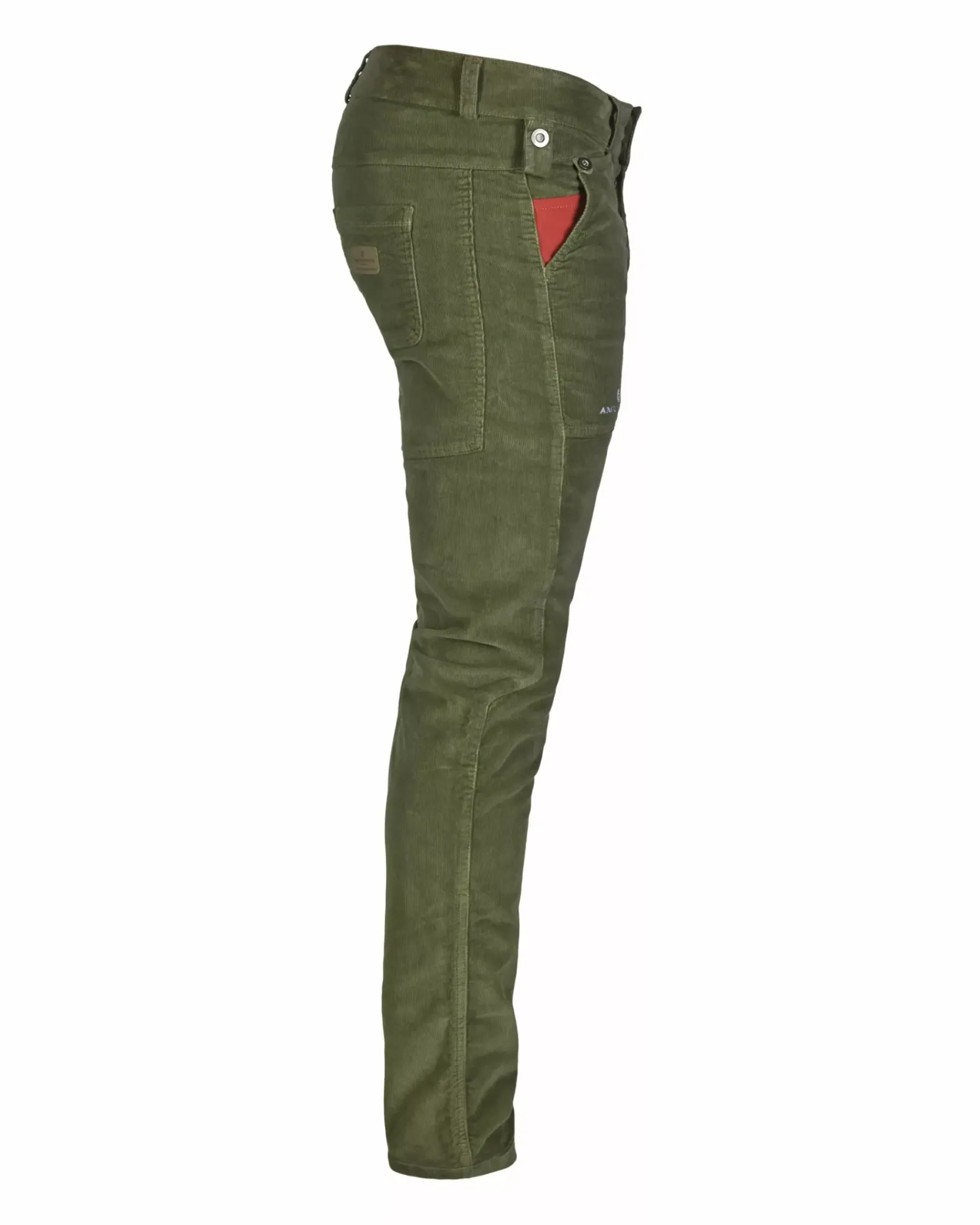 Amundsen Sports Pants^Fjordcord Slacks 16 Wale 407 Olive Ash