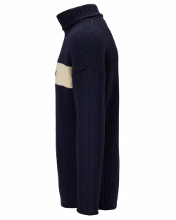 Amundsen Sports Sweaters^Heroes Ski Turtle Neck 590 Faded Navy/Natural