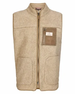 Amundsen Sports Vests^Heroes Wool Fleece Vest 610 Natural