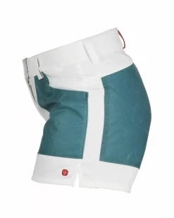 Amundsen Sports Shorts^5Incher Field Shorts Stormy Blue 014 Offwhite/Stormy Blue
