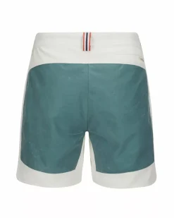 Amundsen Sports Shorts^7Incher Field Shorts Stormy Blue 014 Offwhite/Stormy Blue
