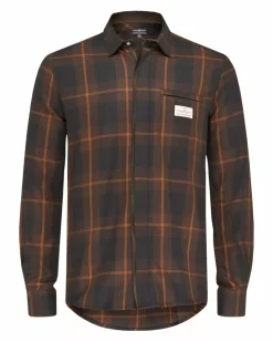 Amundsen Sports Shirts & Tees^Skauen Field Shirt 215 Hunter Brown Checks