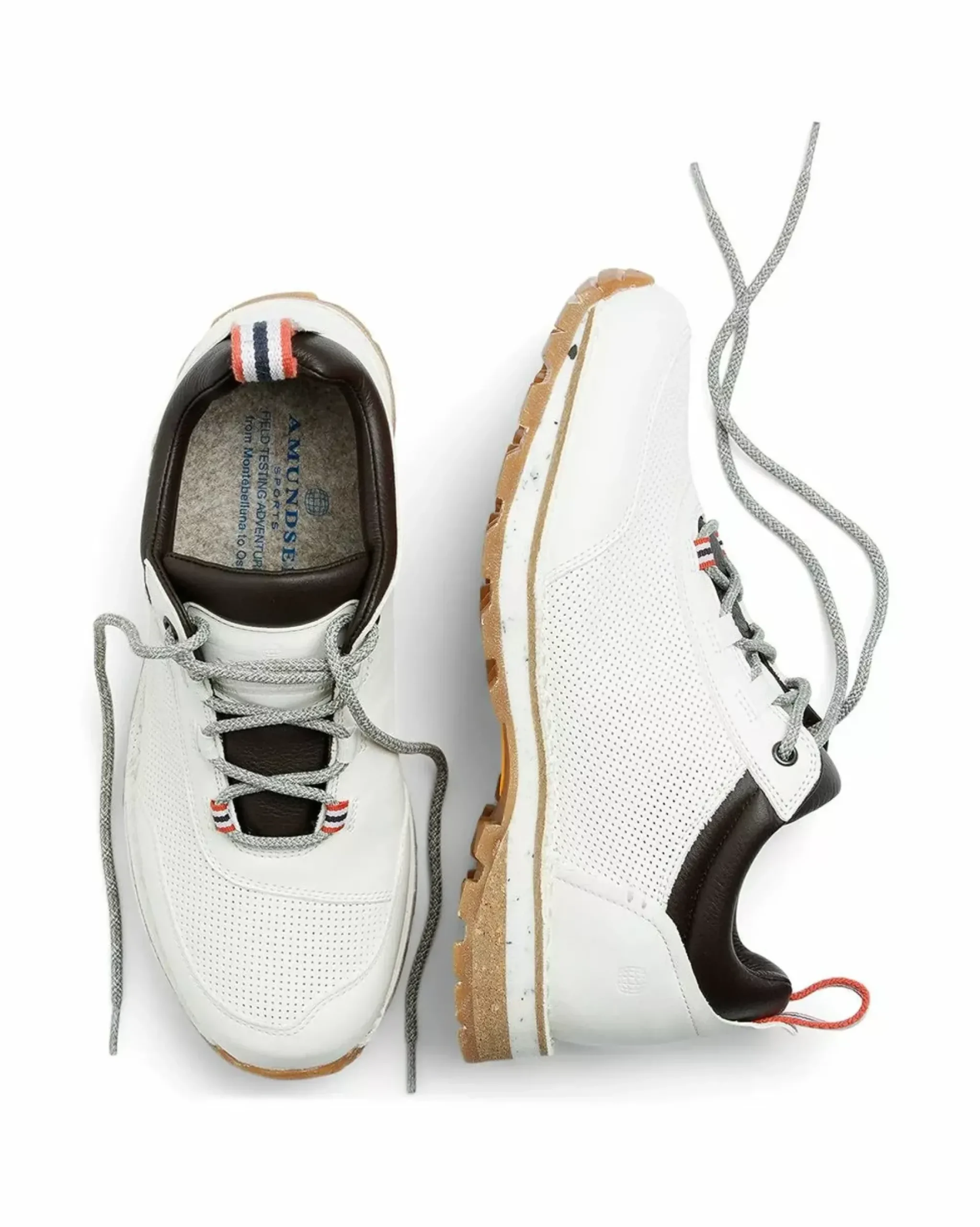 Amundsen Sports Sneakers^Vagabond Full Grain Sneakers 001 White