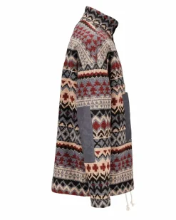 Amundsen Sports Sweaters^Vagabond Tradition Fleece 520 Faded Blue/Pattern