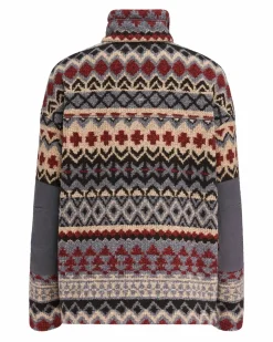 Amundsen Sports Sweaters^Vagabond Tradition Fleece 520 Faded Blue/Pattern