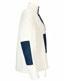 Amundsen Sports Sweaters^Vagabond Waxed Fleece 610 Natural/Navy