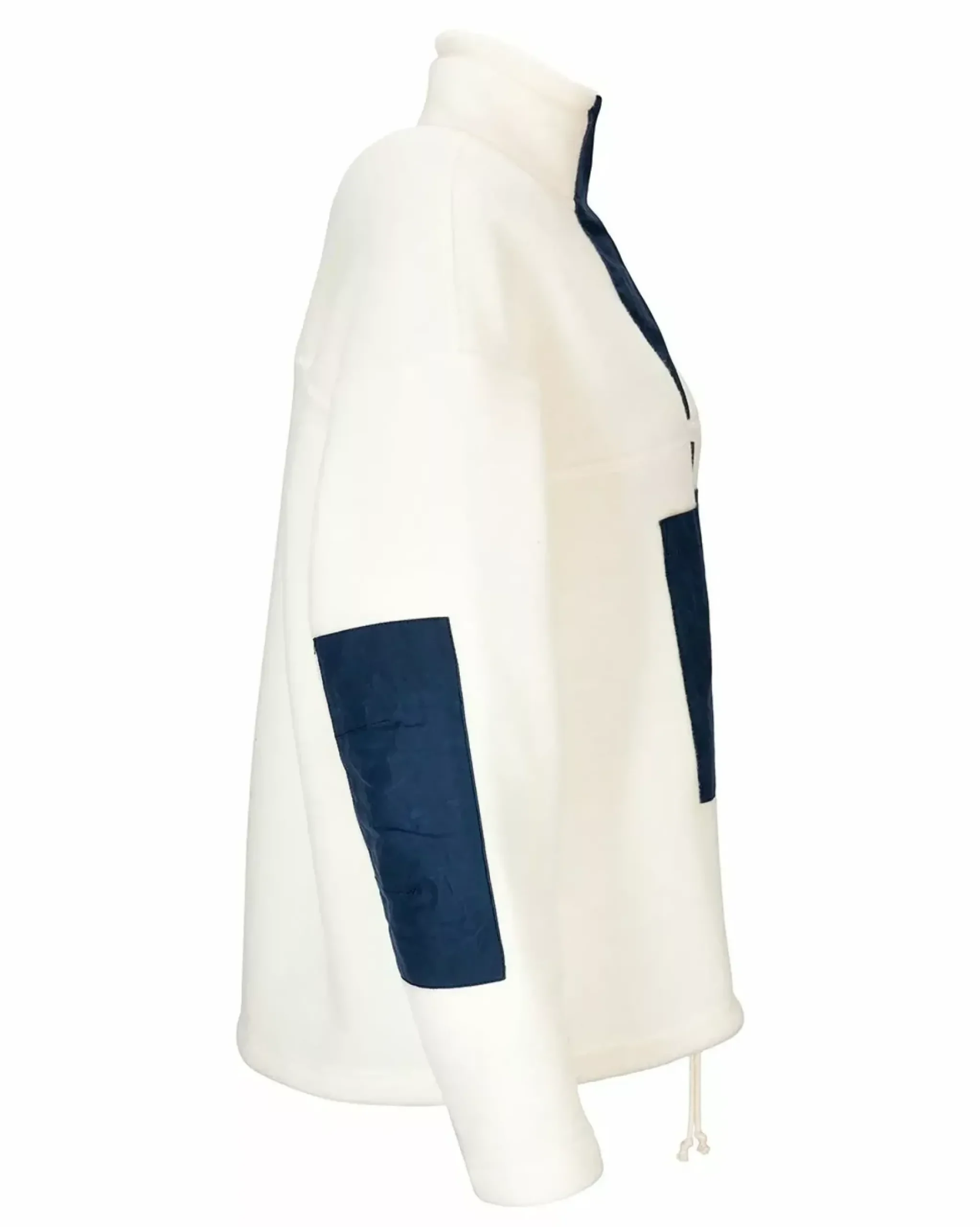 Amundsen Sports Sweaters^Vagabond Waxed Fleece 610 Natural/Navy