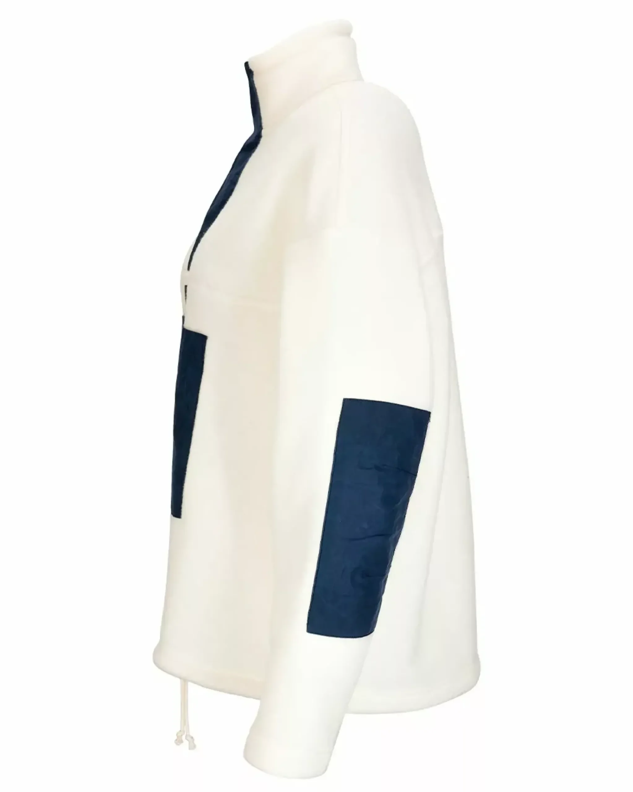 Amundsen Sports Sweaters^Vagabond Waxed Fleece 610 Natural/Navy